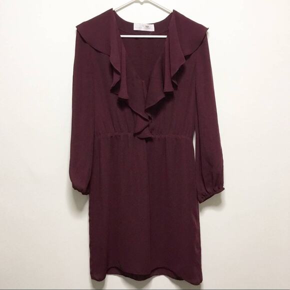 Amanda Uprichard Red Midi Dress - Picture 1 of 9